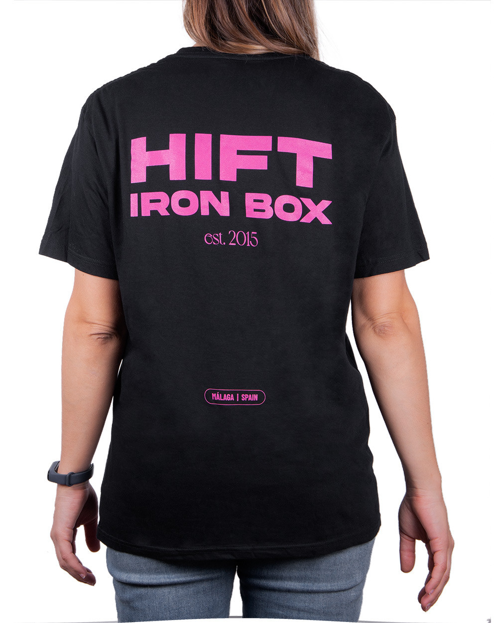 Camiseta Oversize Black Hift Iron Box est. 2015 ▷ Recio Sport