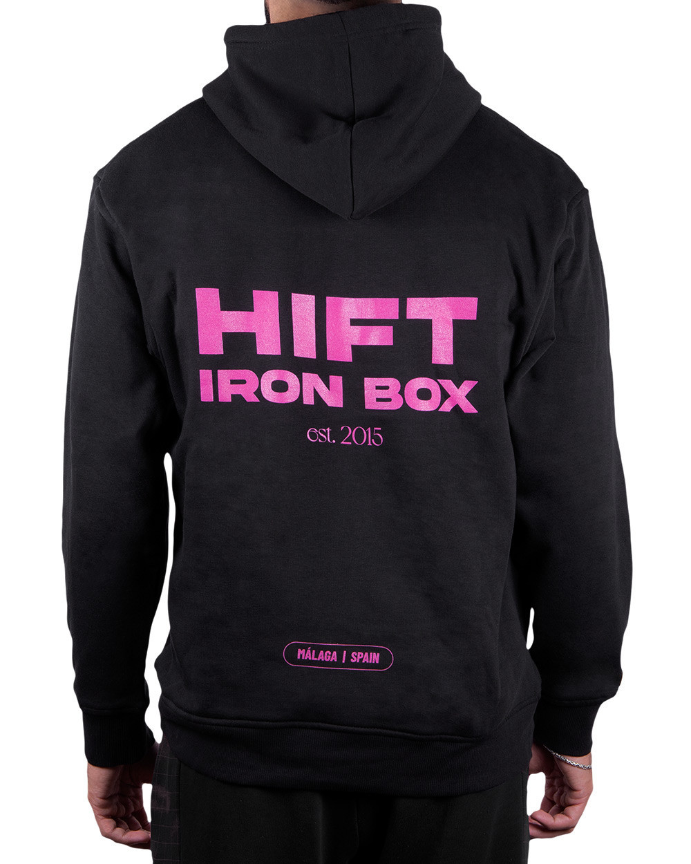 Sudadera Unisex Black Hift Iron Box est. 2015 ▷ Recio Sport