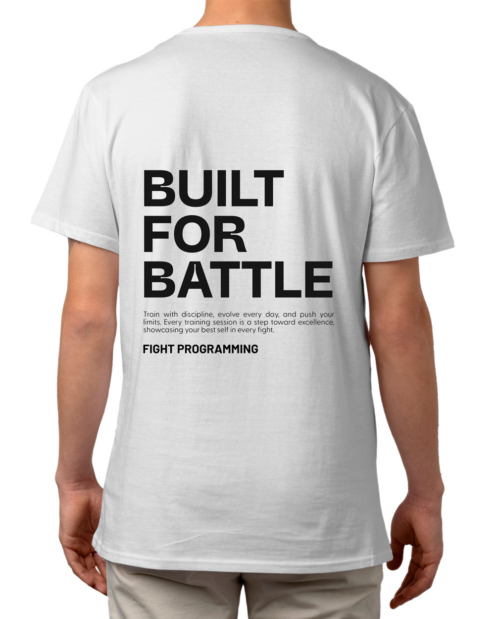 Camiseta Oversize Fight Programming 2025