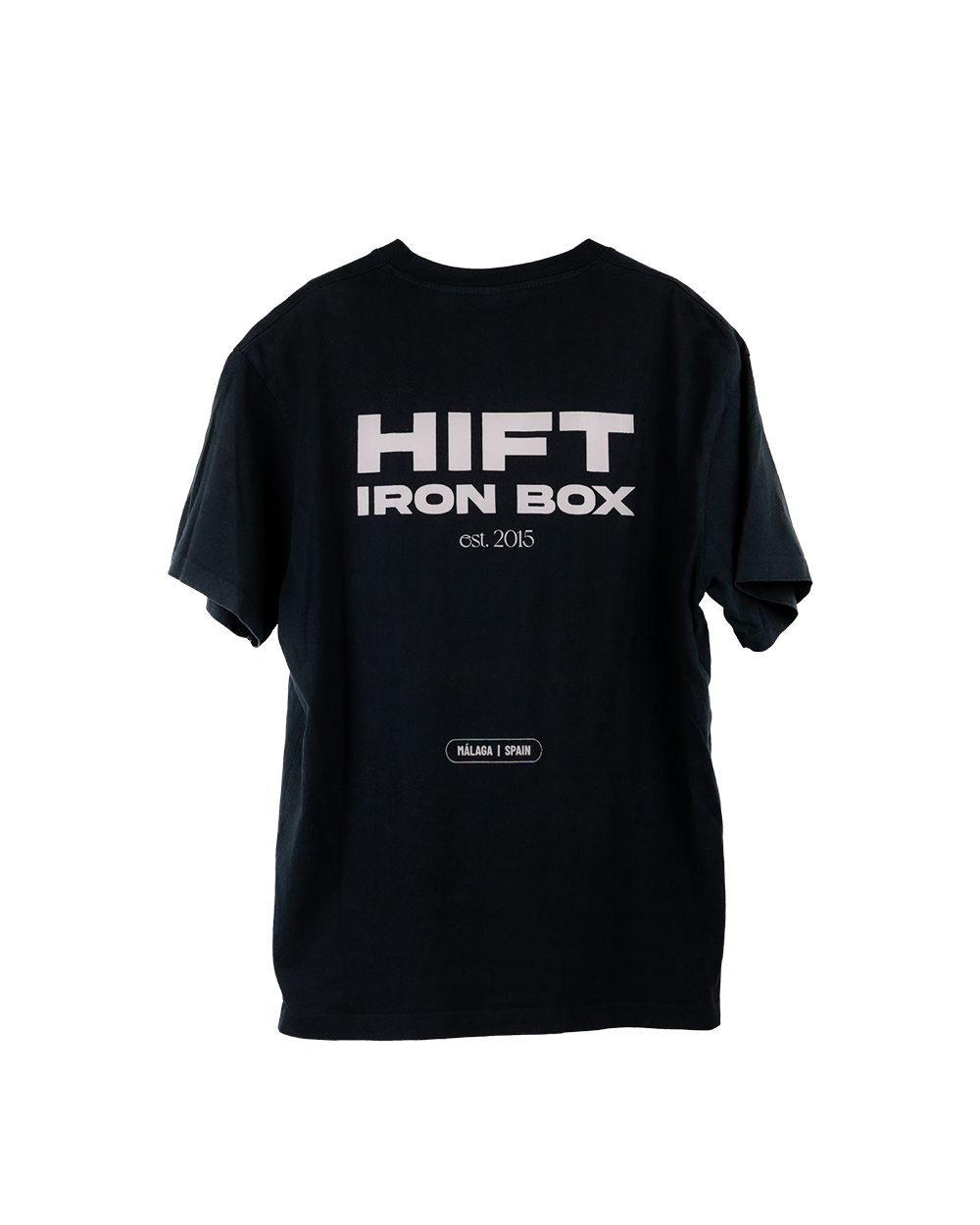 Camiseta Oversize Black Hift Iron Box est. 2015 ▷ Recio Sport