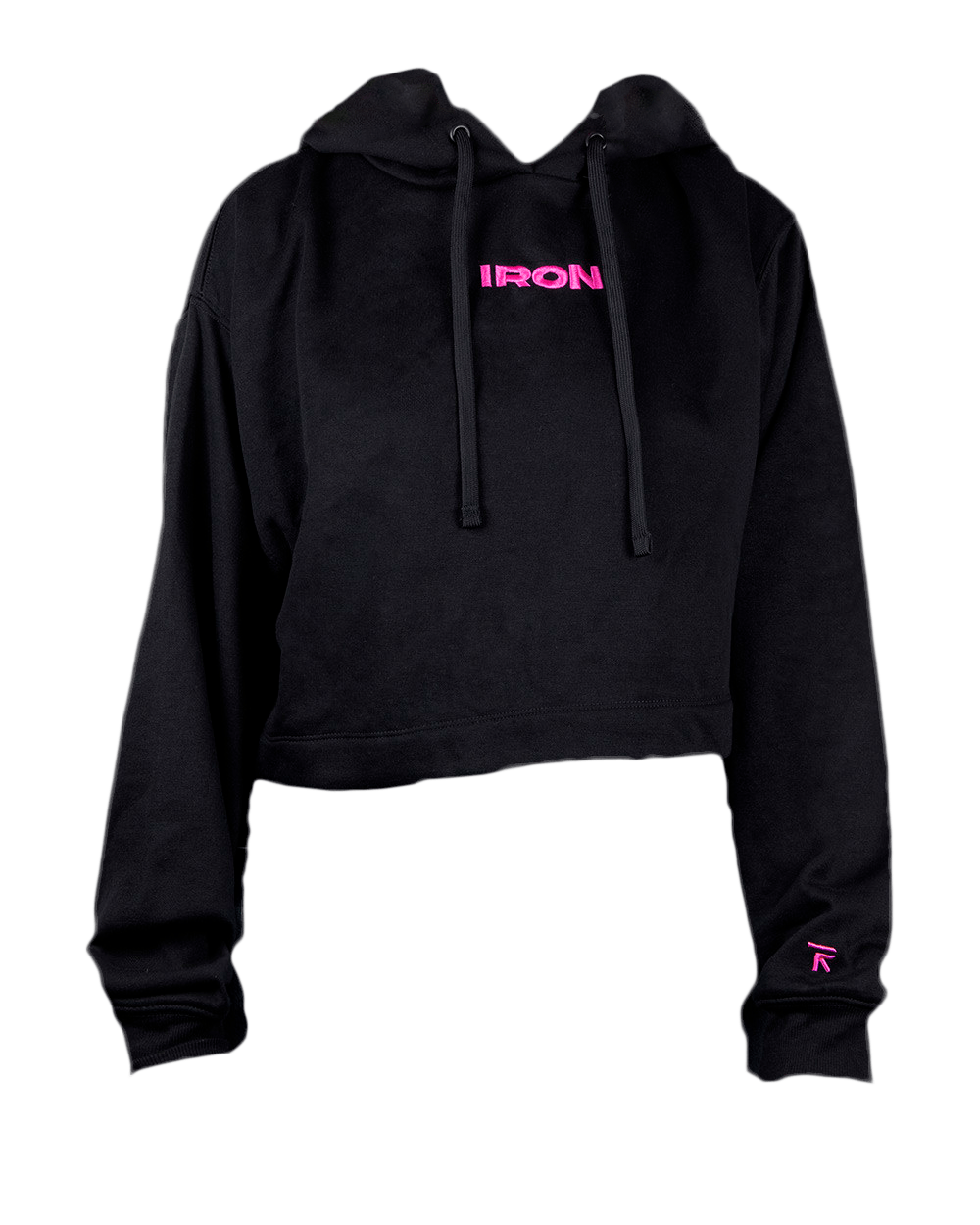 Sudadera Crop Black Hift Iron Box est. 2015 ▷ Recio Sport